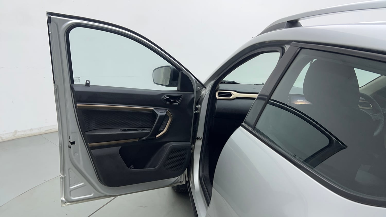 Used 2021 Renault Kiger RXT AMT Petrol Automatic interior LEFT FRONT DOOR OPEN VIEW