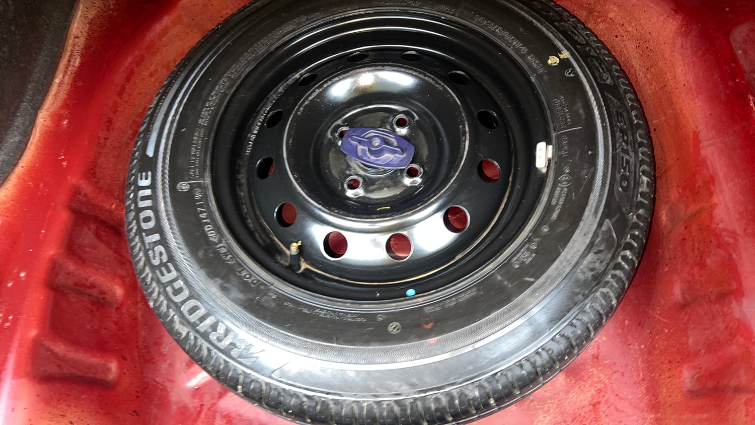 Used 2019 Maruti Suzuki Dzire VXi AMT Petrol Automatic tyres SPARE TYRE VIEW