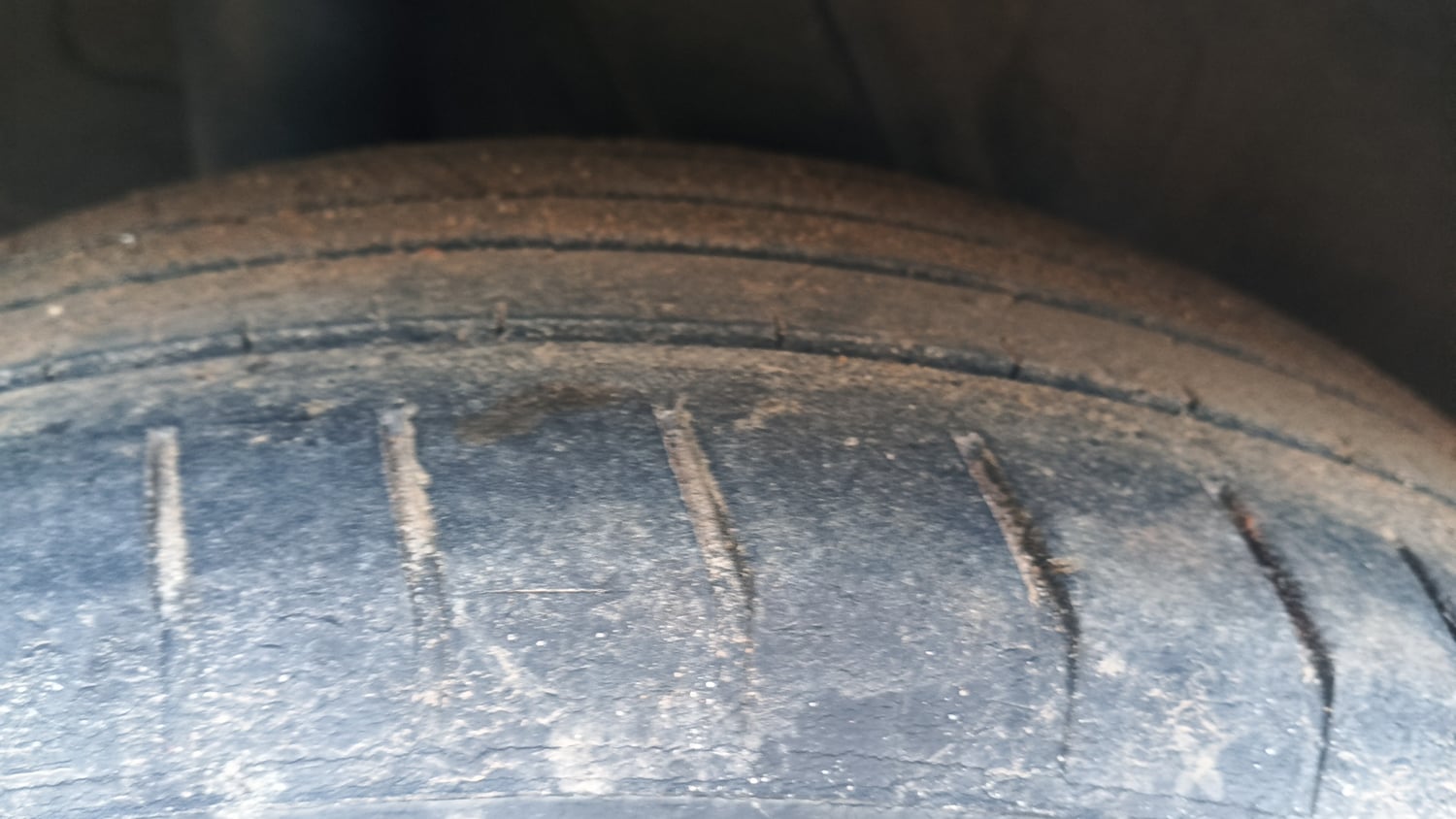 Used 2022 Hyundai Venue S 1.2 Petrol Petrol Manual tyres RIGHT REAR TYRE TREAD VIEW