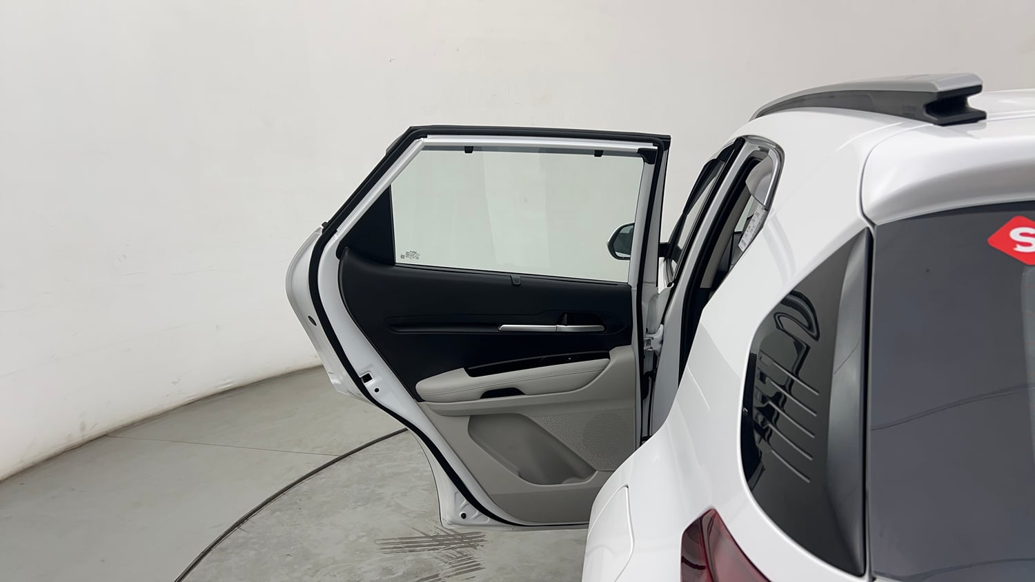 Used 2026 Kia Sonet HTK Plus 1.2 Petrol MT Petrol Manual interior LEFT REAR DOOR OPEN VIEW
