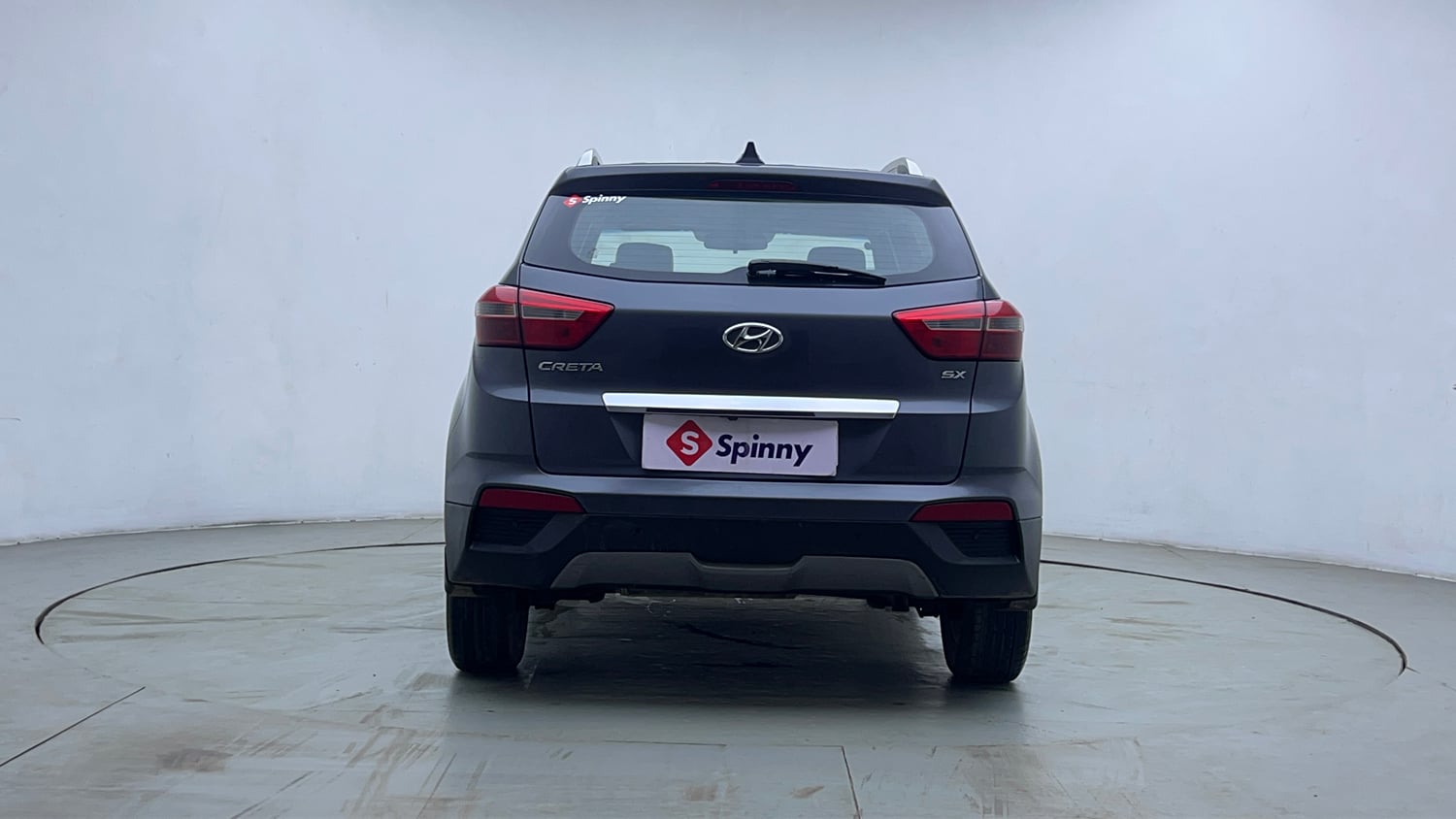 Used 2016 Hyundai Creta 1.6 SX Plus Petrol Petrol Manual exterior BACK VIEW