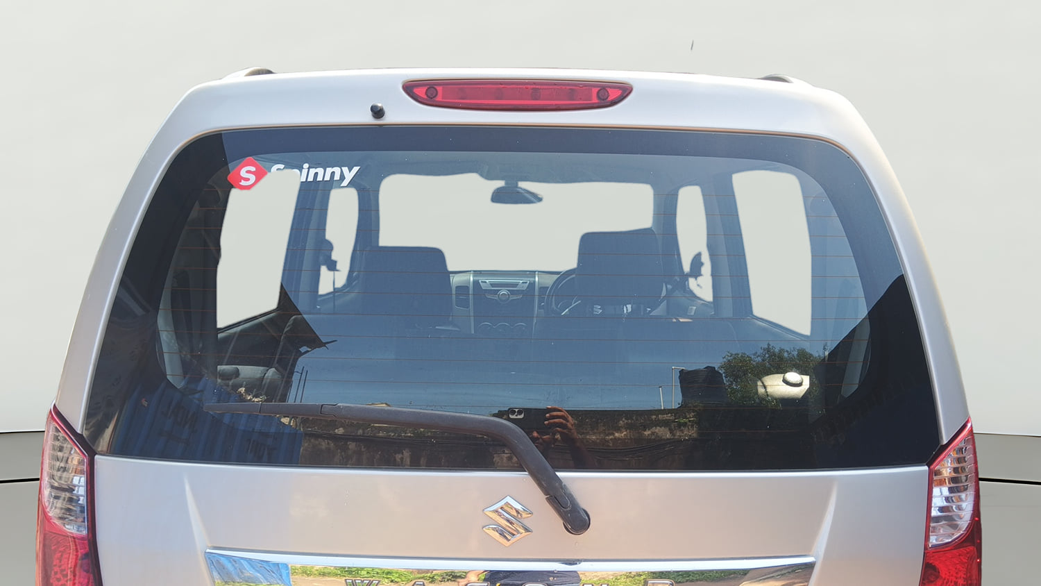 Used 2016 Maruti Suzuki Wagon R 1.0 VXI AMT Petrol Automatic exterior BACK WINDSHIELD VIEW