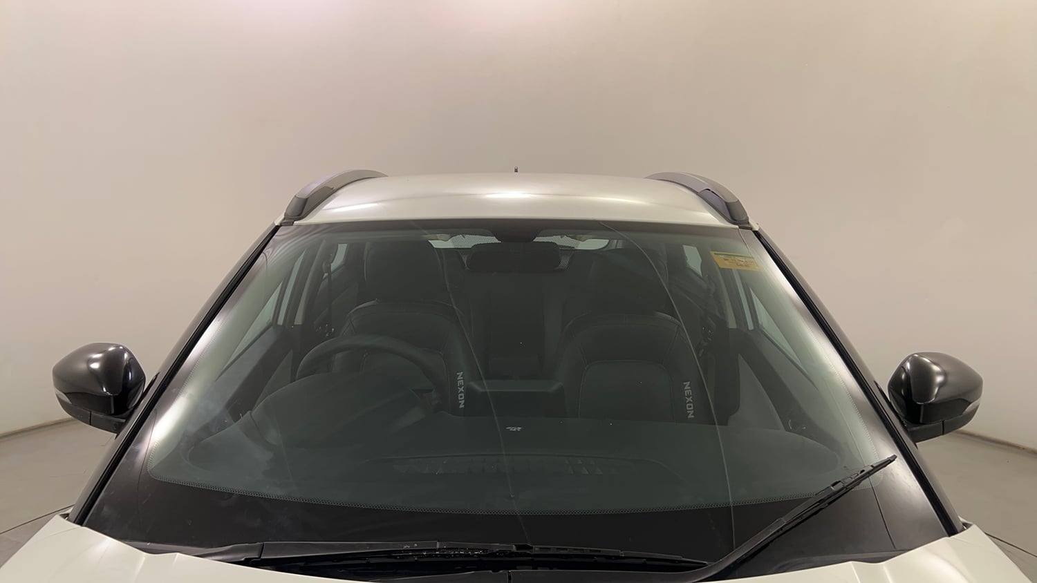 Used 2021 Tata Nexon XZ Plus Diesel Diesel Manual exterior FRONT WINDSHIELD VIEW
