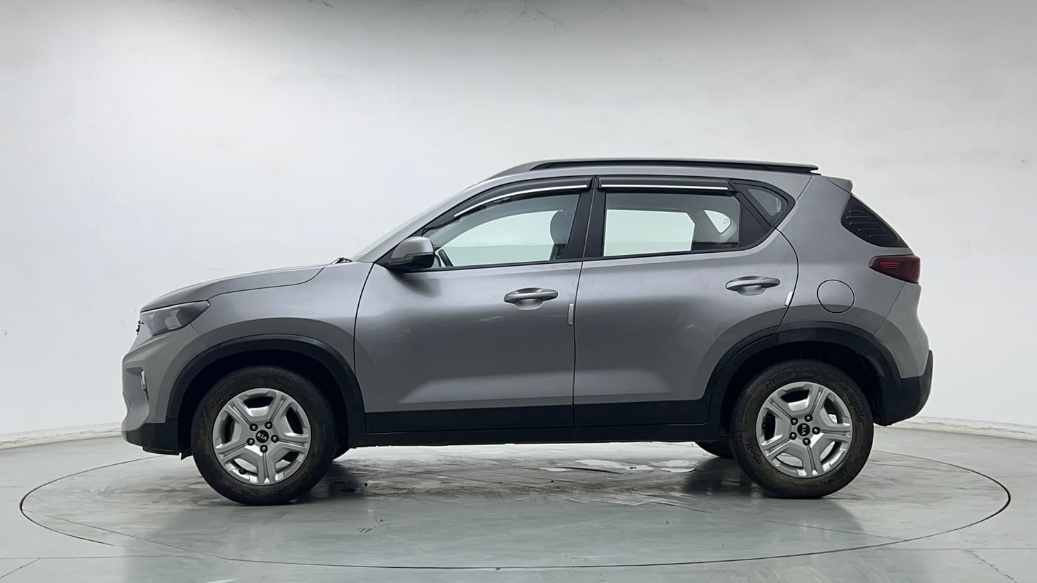 Used 2020 Kia Sonet HTX Plus 1.0 iMT Petrol Manual exterior LEFT SIDE VIEW
