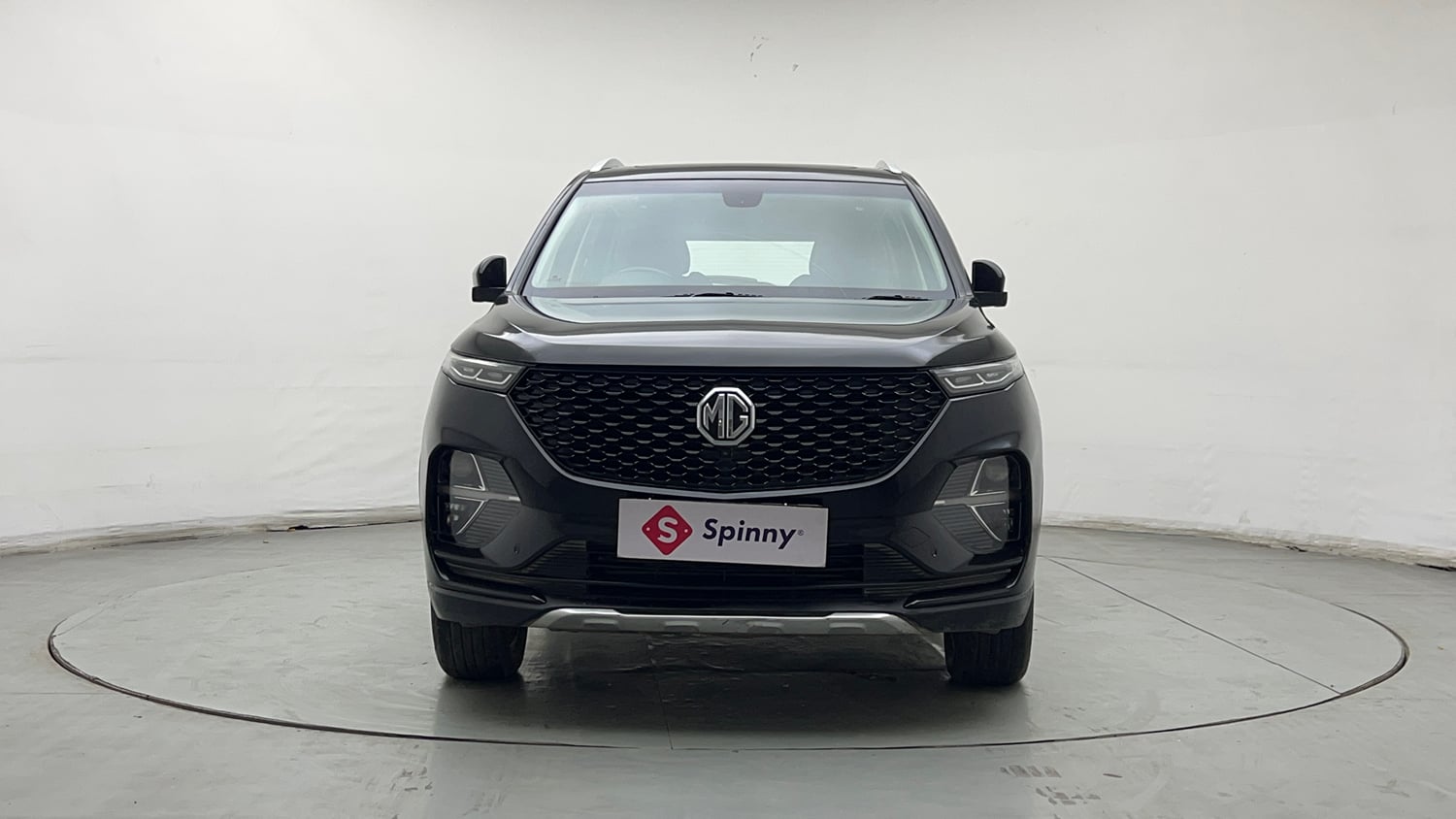 Used 2021 MG Motors Hector Plus Sharp 1.5 Petrol Turbo CVT 6-STR Petrol Automatic exterior FRONT VIEW
