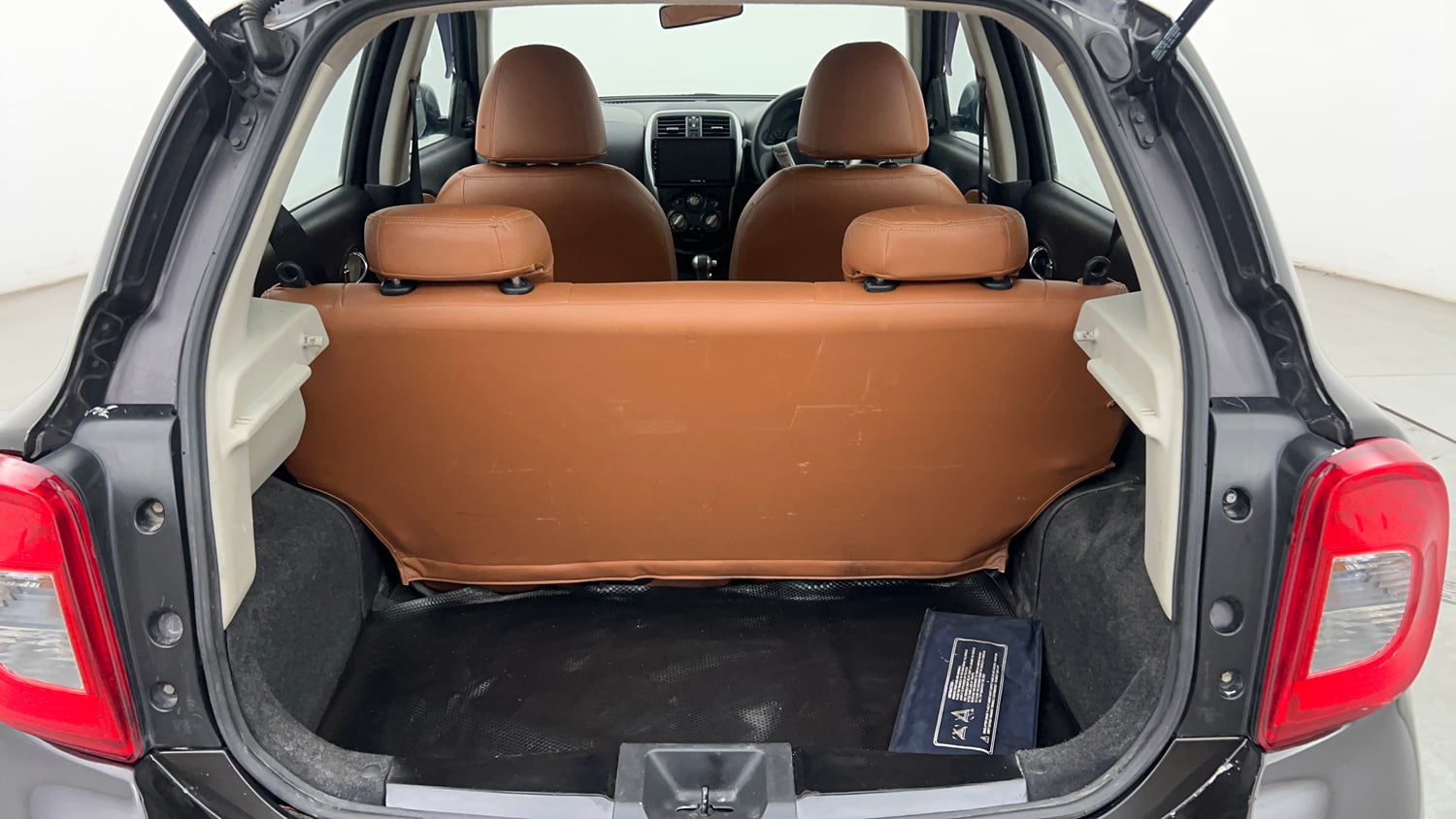 Used 2016 Nissan Micra XL CVT Petrol Automatic interior DICKY INSIDE VIEW