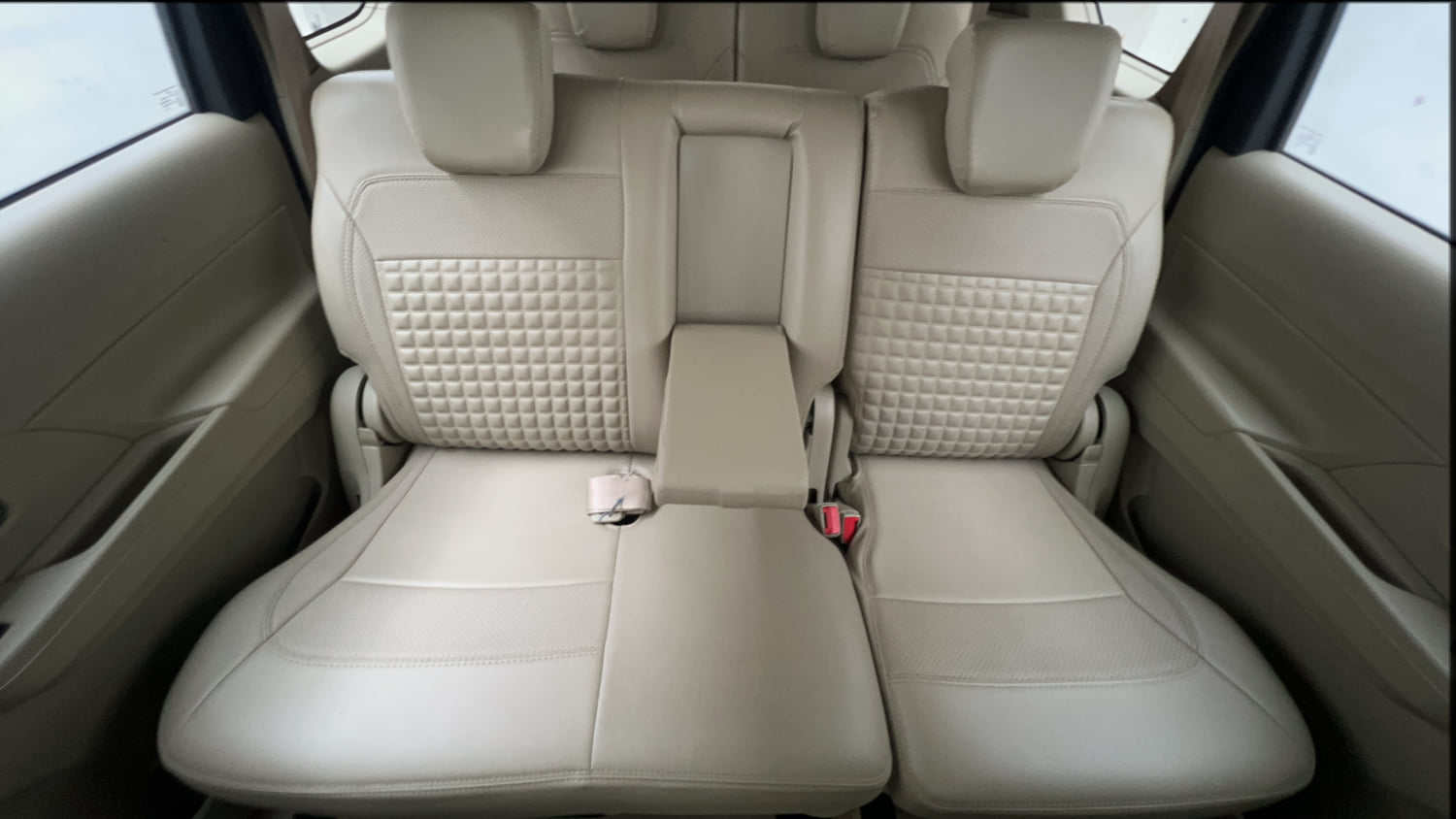 Used 2022 Maruti Suzuki New Ertiga VXi AT Petrol Automatic interior REAR SEAT CONDITION VIEW