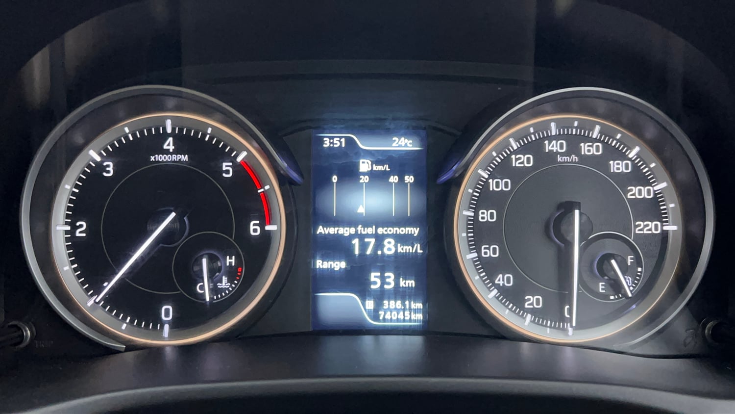 Used 2019 Maruti Suzuki Ertiga ZDi Plus 1.5 Diesel Diesel Manual interior CLUSTERMETER VIEW