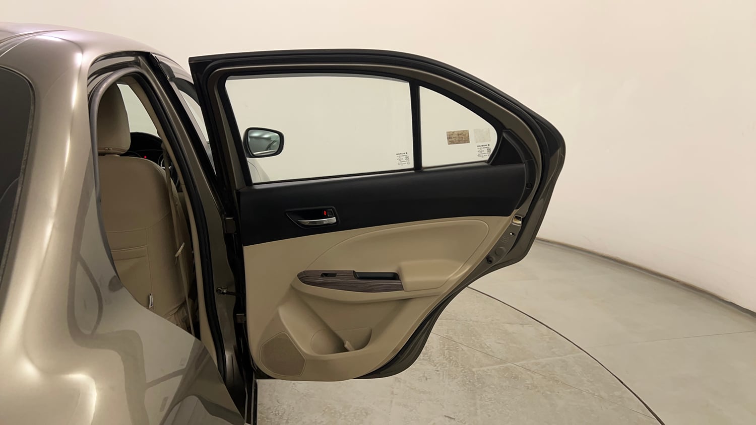 Used 2021 Maruti Suzuki Dzire ZXi AGS Petrol Automatic interior RIGHT REAR DOOR OPEN VIEW