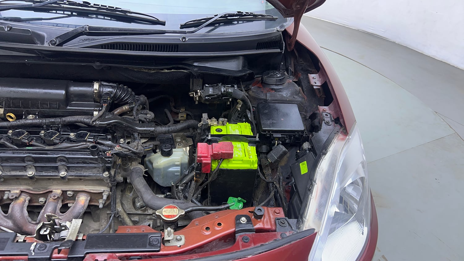 Used 2019 Maruti Suzuki Dzire VXi AMT Petrol Automatic engine ENGINE LEFT SIDE VIEW
