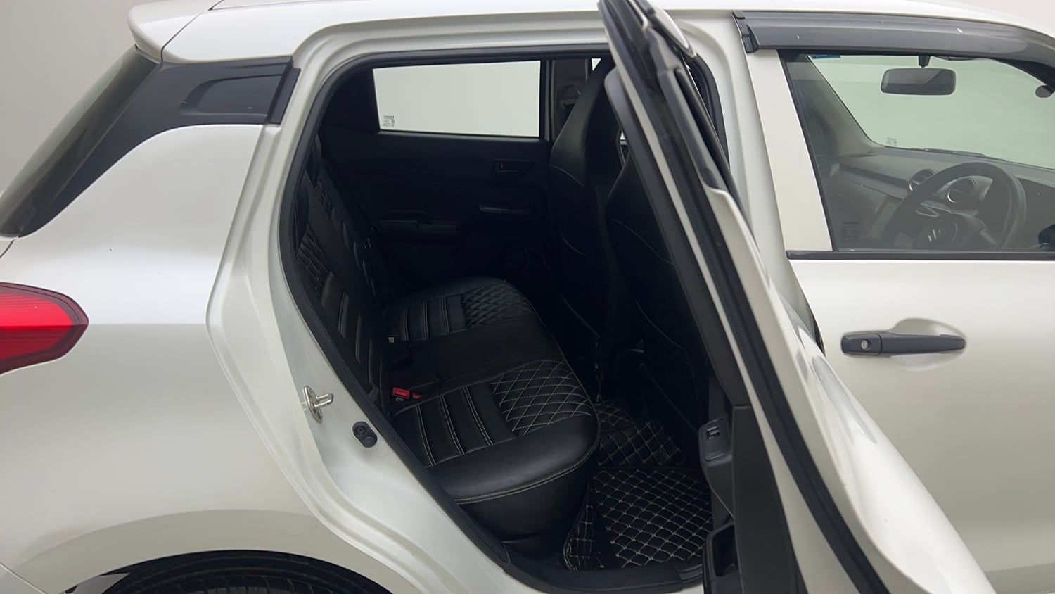 Used 2023 Maruti Suzuki Swift LXi Petrol Manual interior RIGHT SIDE REAR DOOR CABIN VIEW