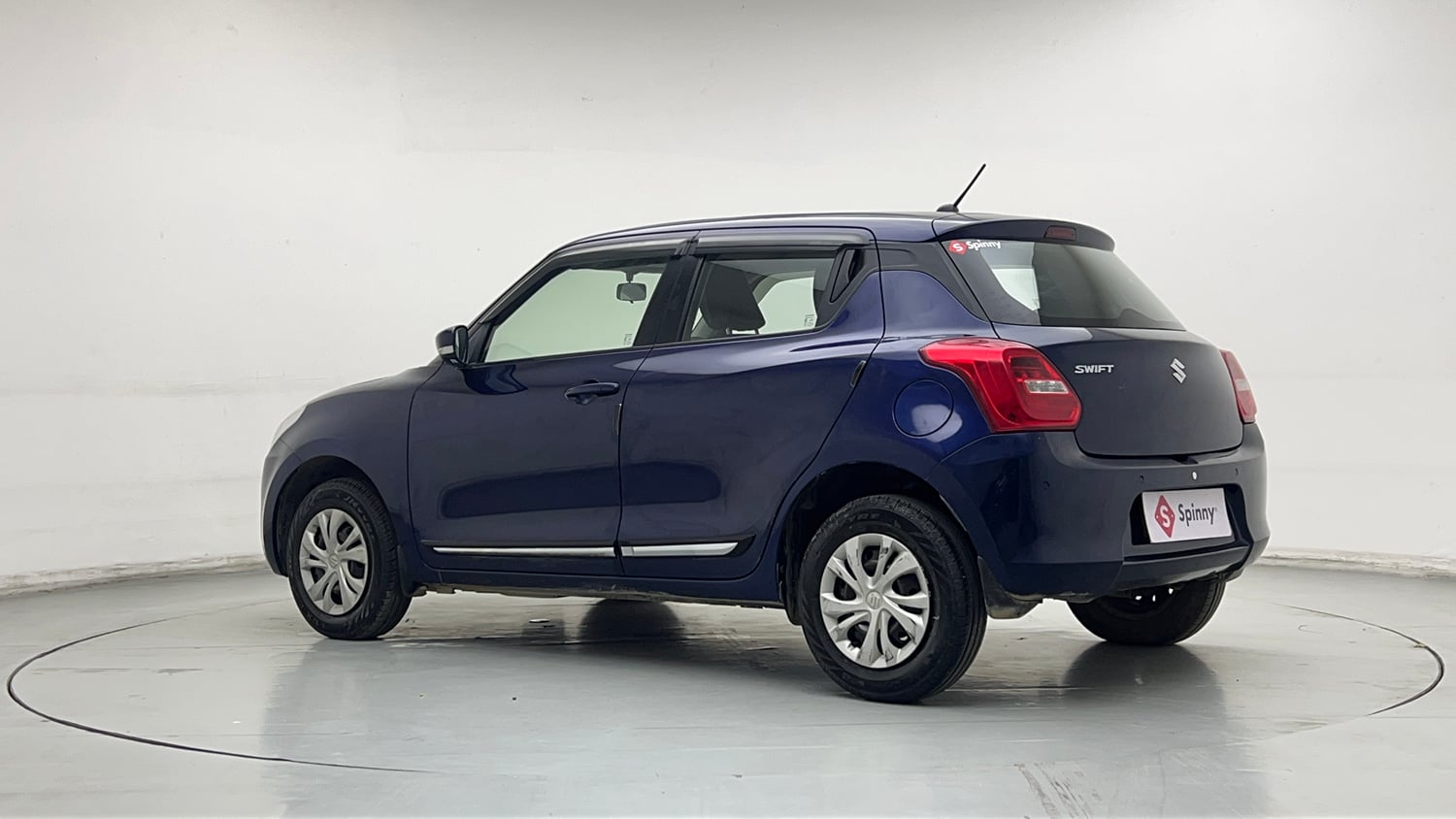 Used 2021 Maruti Suzuki Swift VXi Petrol Manual exterior LEFT REAR CORNER VIEW
