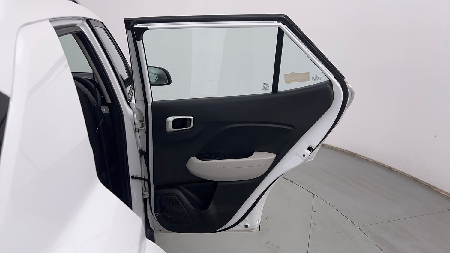 Used 2024 Hyundai Venue SX 1.2 Petrol Petrol Manual interior RIGHT REAR DOOR OPEN VIEW