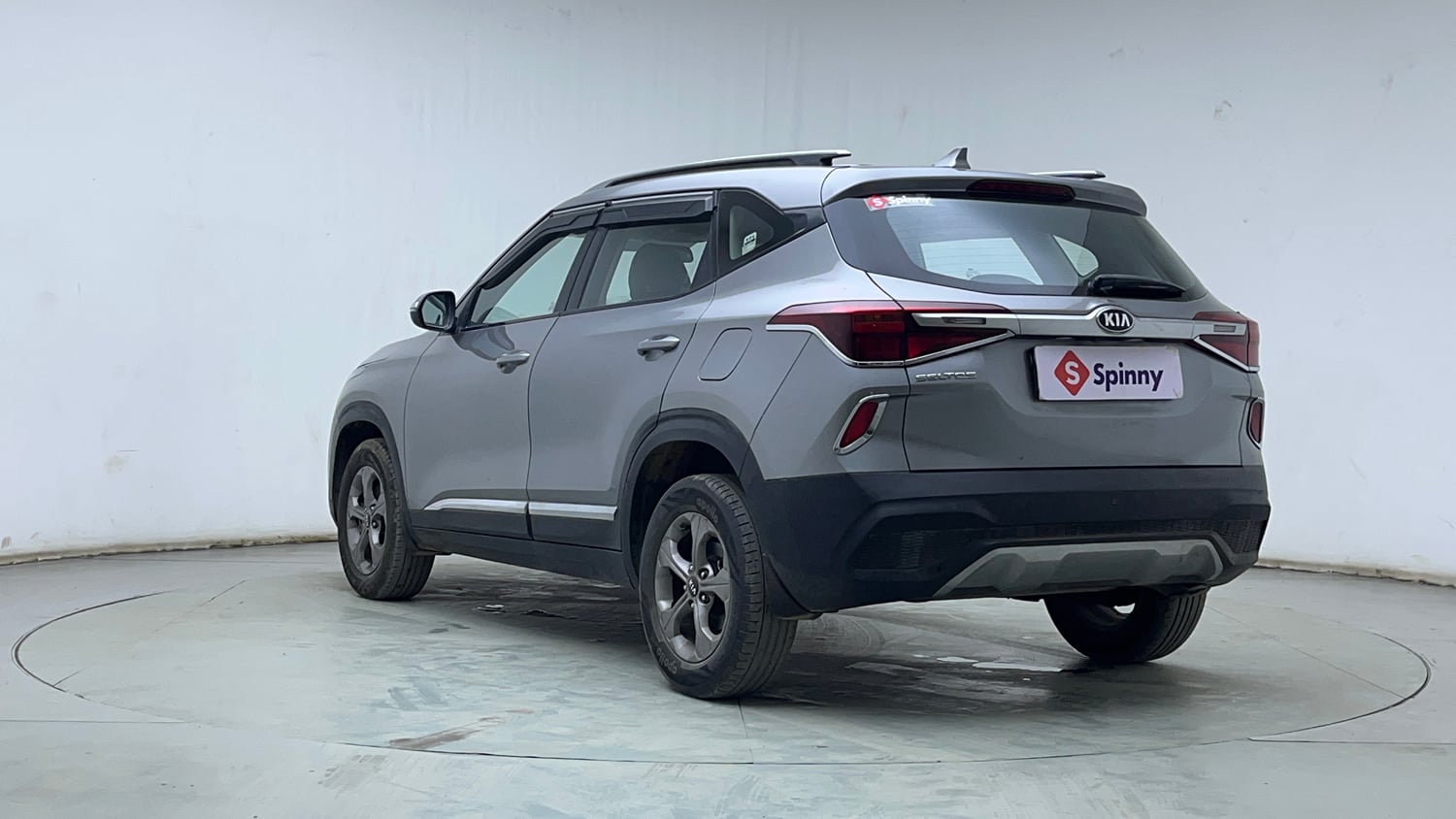 Used 2019 Kia Seltos HTK Plus 1.5 Diesel Diesel Manual exterior LEFT REAR CORNER VIEW