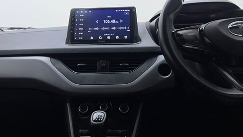 Used 2023 Tata Nexon XE Petrol Manual interior MUSIC SYSTEM & AC CONTROL VIEW