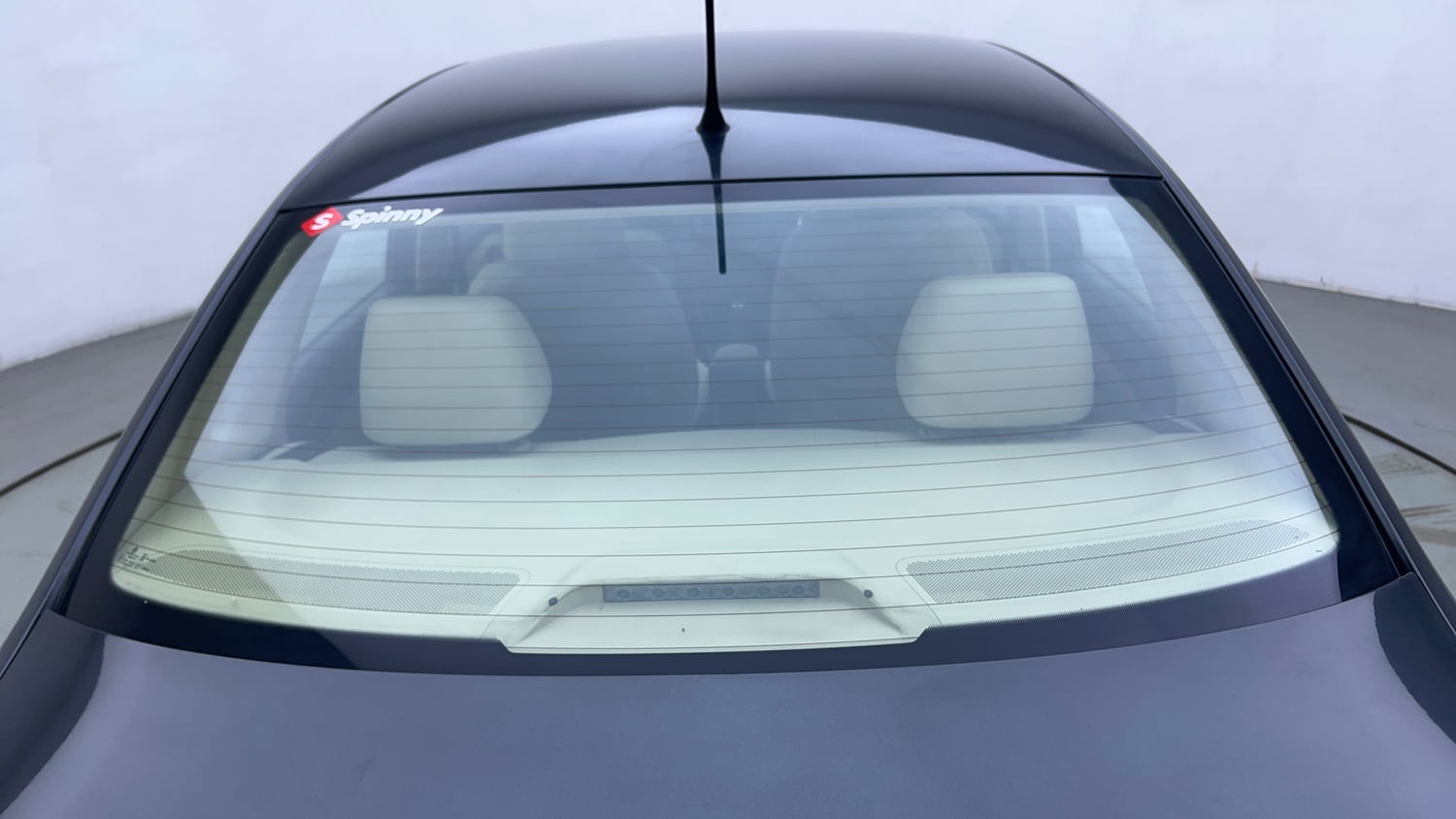 Used 2018 Skoda Rapid Style 1.6 MPI AT Petrol Automatic exterior BACK WINDSHIELD VIEW