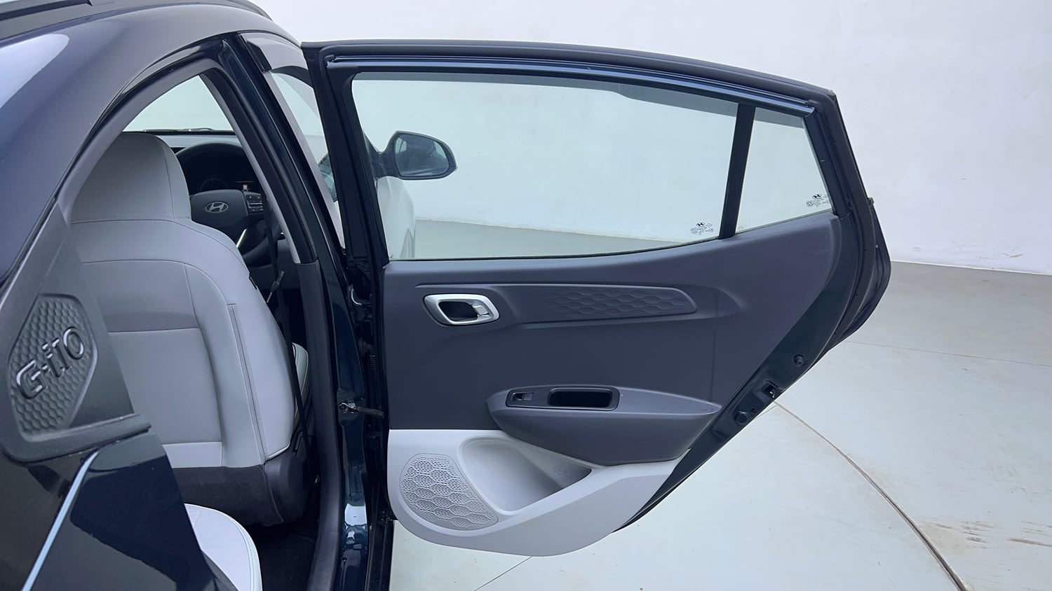 Used 2024 Hyundai Grand i10 Nios Sportz 1.2 Kappa VTVT Petrol Manual interior RIGHT REAR DOOR OPEN VIEW