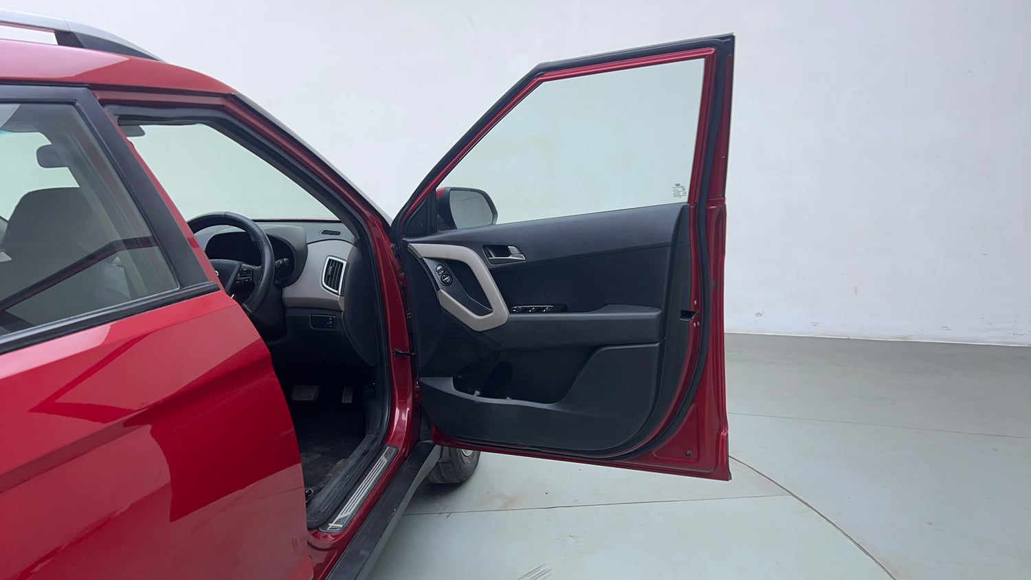 Used 2018 Hyundai Creta SX Plus 1.6 AT Petrol Petrol Automatic interior RIGHT FRONT DOOR OPEN VIEW