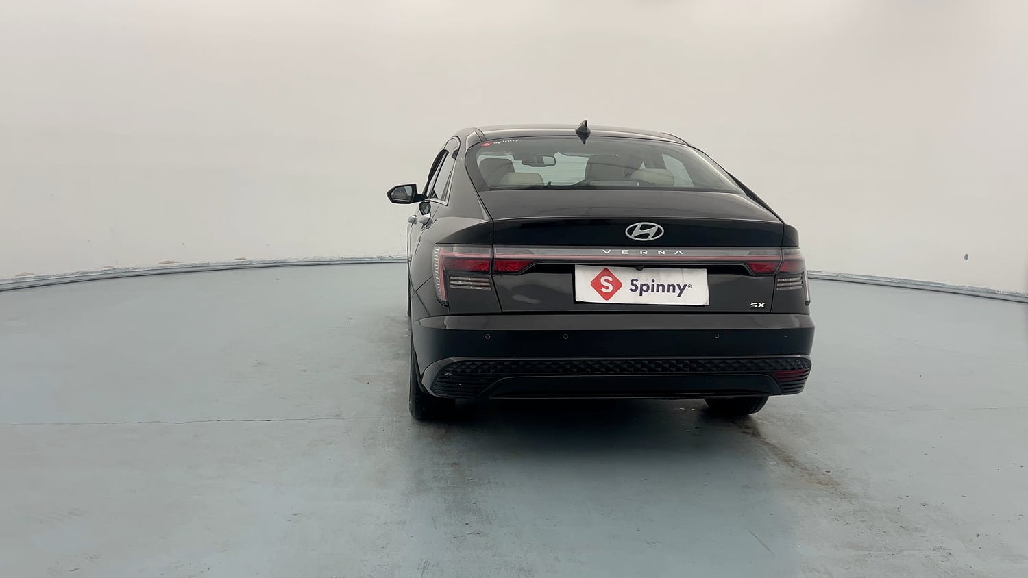 Used 2023 Hyundai Verna SX (O) 1.5 Petrol IVT Petrol Automatic exterior LEFT REAR CORNER VIEW