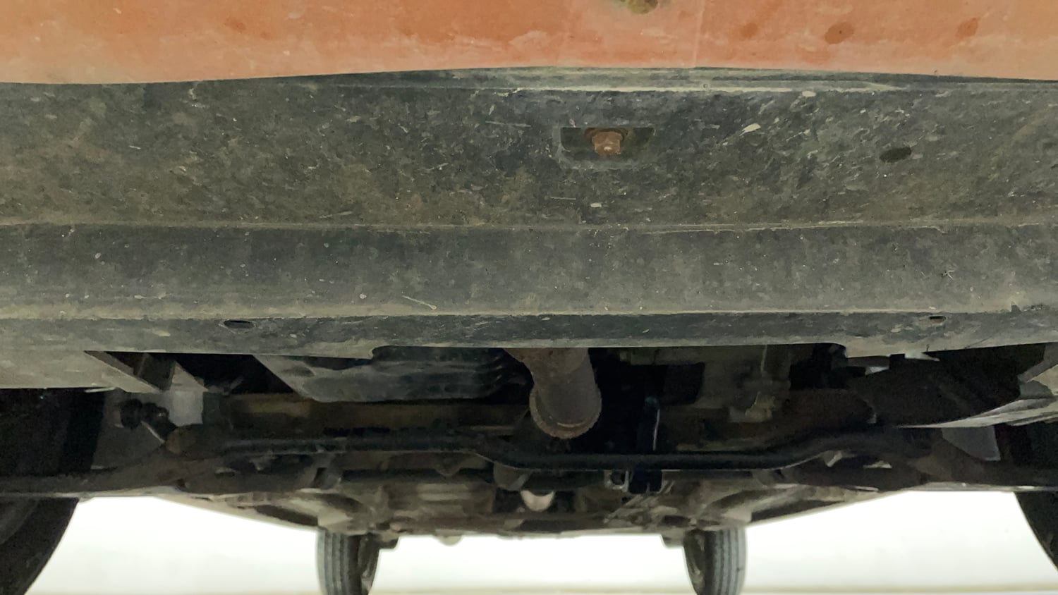 Used 2017 Tata Tiago Revotron XM Petrol Manual extra FRONT LEFT UNDERBODY VIEW