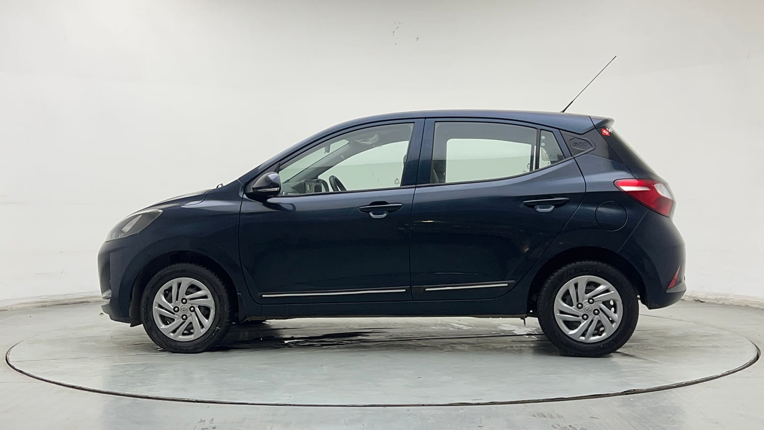 Used 2019 Hyundai Grand i10 Nios Magna AMT 1.2 Kappa VTVT Petrol Automatic exterior LEFT SIDE VIEW