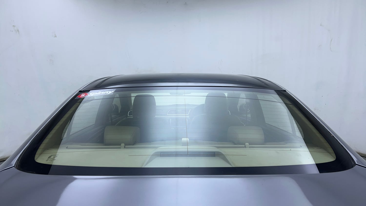 Used 2021 Maruti Suzuki Ciaz Alpha 1.5 Petrol Manual exterior BACK WINDSHIELD VIEW