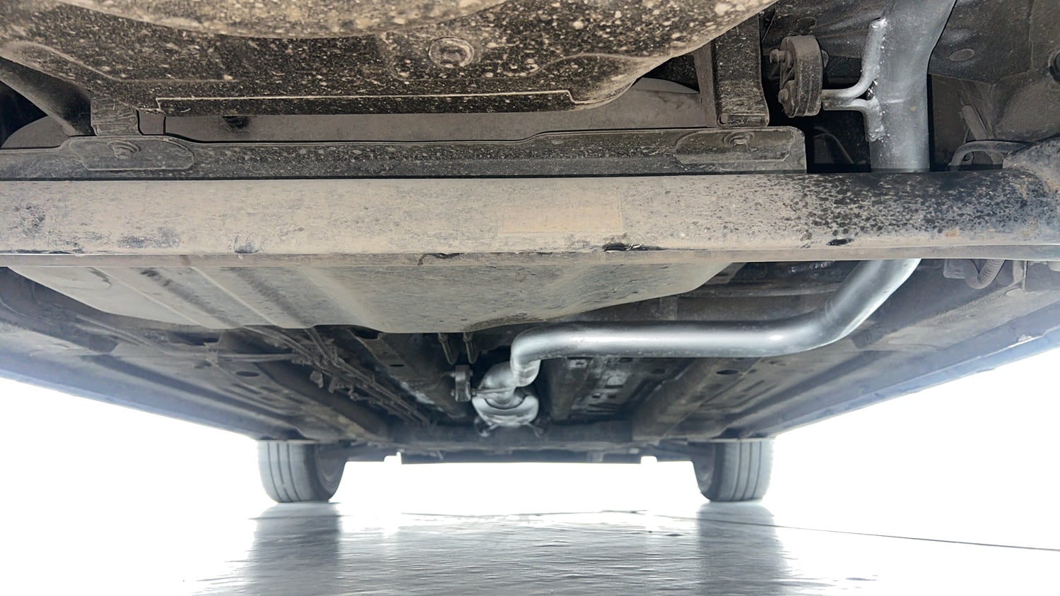 Used 2023 Tata Altroz XZ Diesel Diesel Manual extra REAR UNDERBODY VIEW (TAKEN FROM REAR)