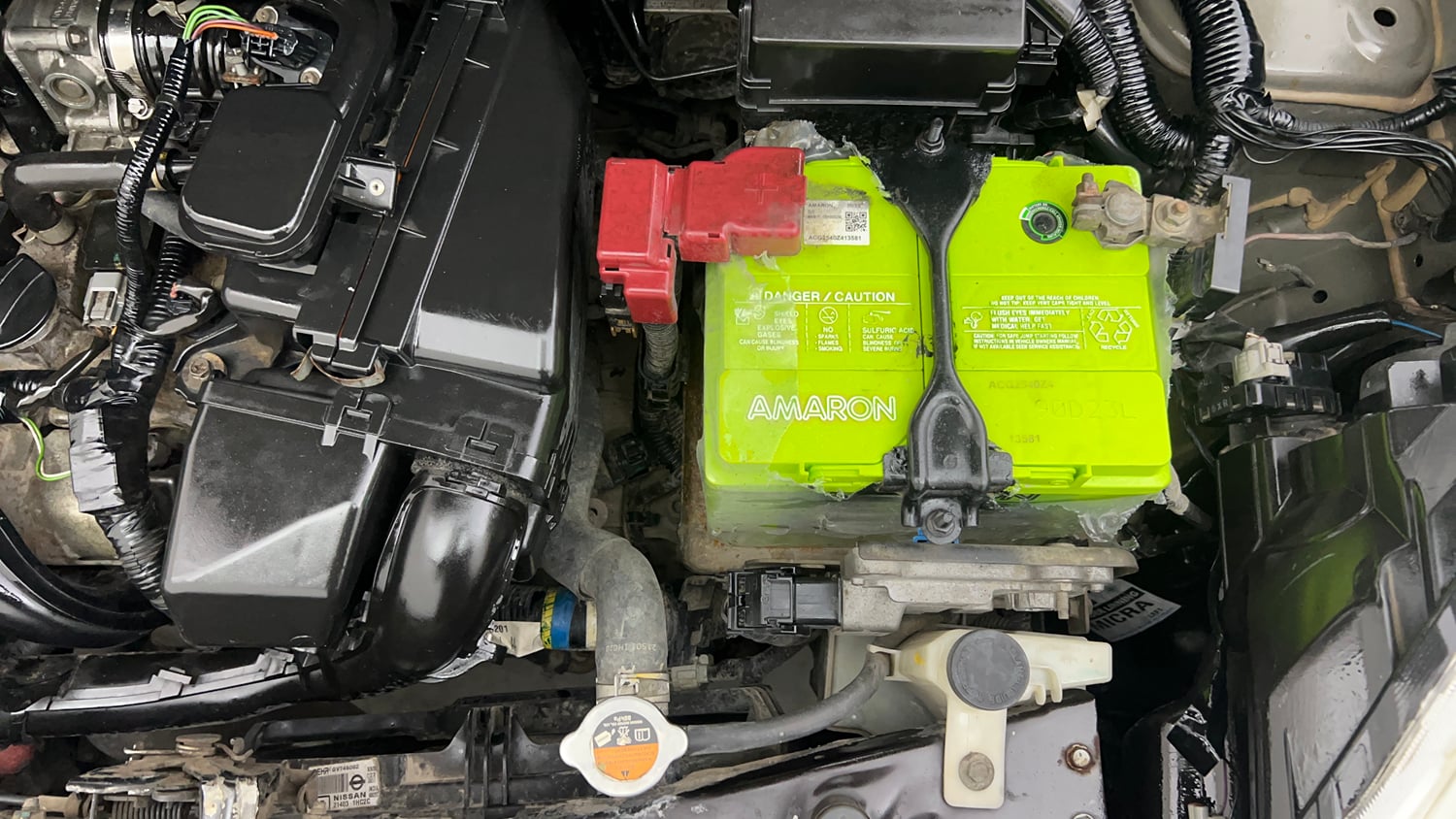 Used 2016 Nissan Micra XL CVT Petrol Automatic engine ENGINE LEFT SIDE VIEW