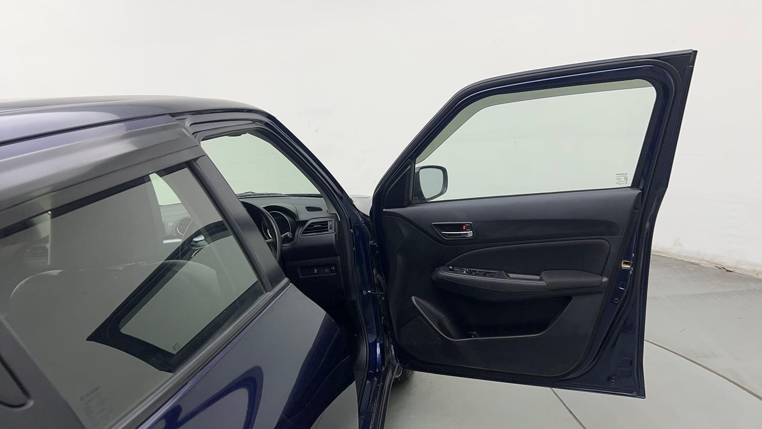 Used 2021 Maruti Suzuki Swift VXi Petrol Manual interior RIGHT FRONT DOOR OPEN VIEW