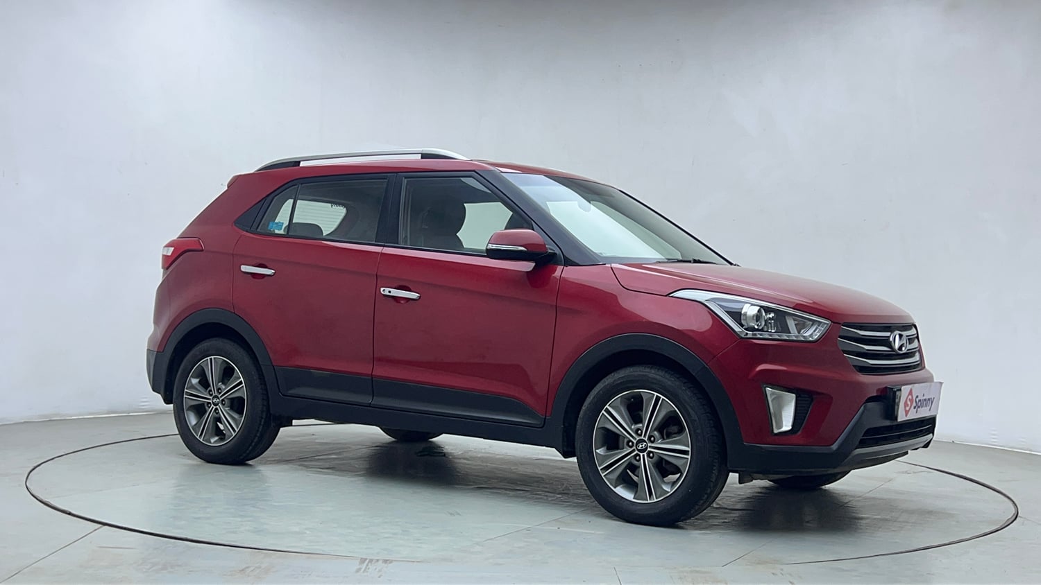 Used 2018 Hyundai Creta SX Plus 1.6 AT Petrol Petrol Automatic exterior RIGHT FRONT CORNER VIEW