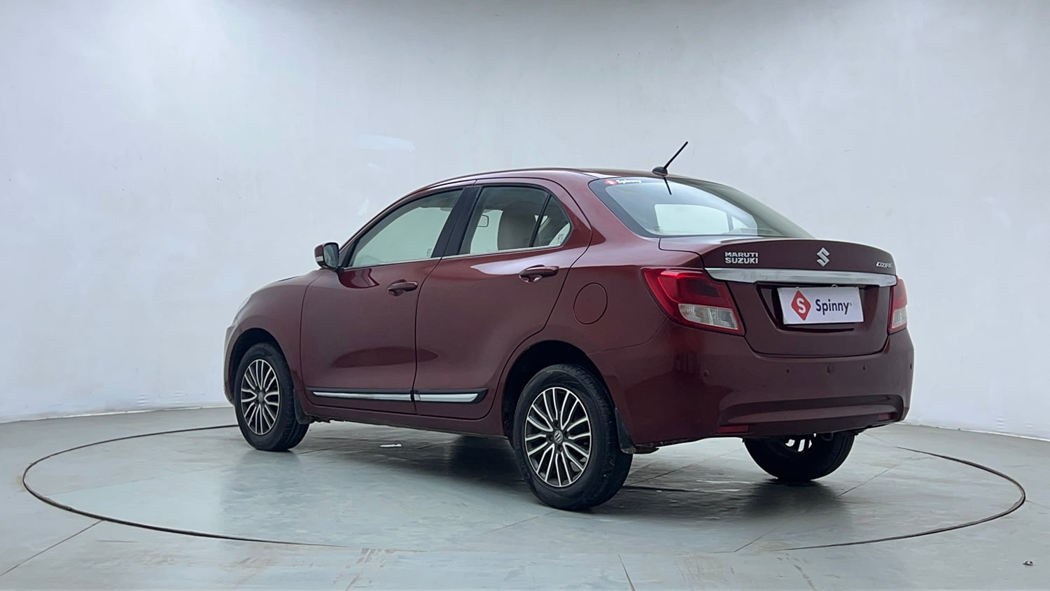 Used 2019 Maruti Suzuki Dzire VXi AMT Petrol Automatic exterior LEFT REAR CORNER VIEW