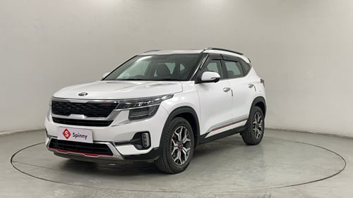 Used 2020 Kia Seltos GTX Plus AT 1.5 Diesel Diesel Automatic exterior LEFT FRONT CORNER VIEW