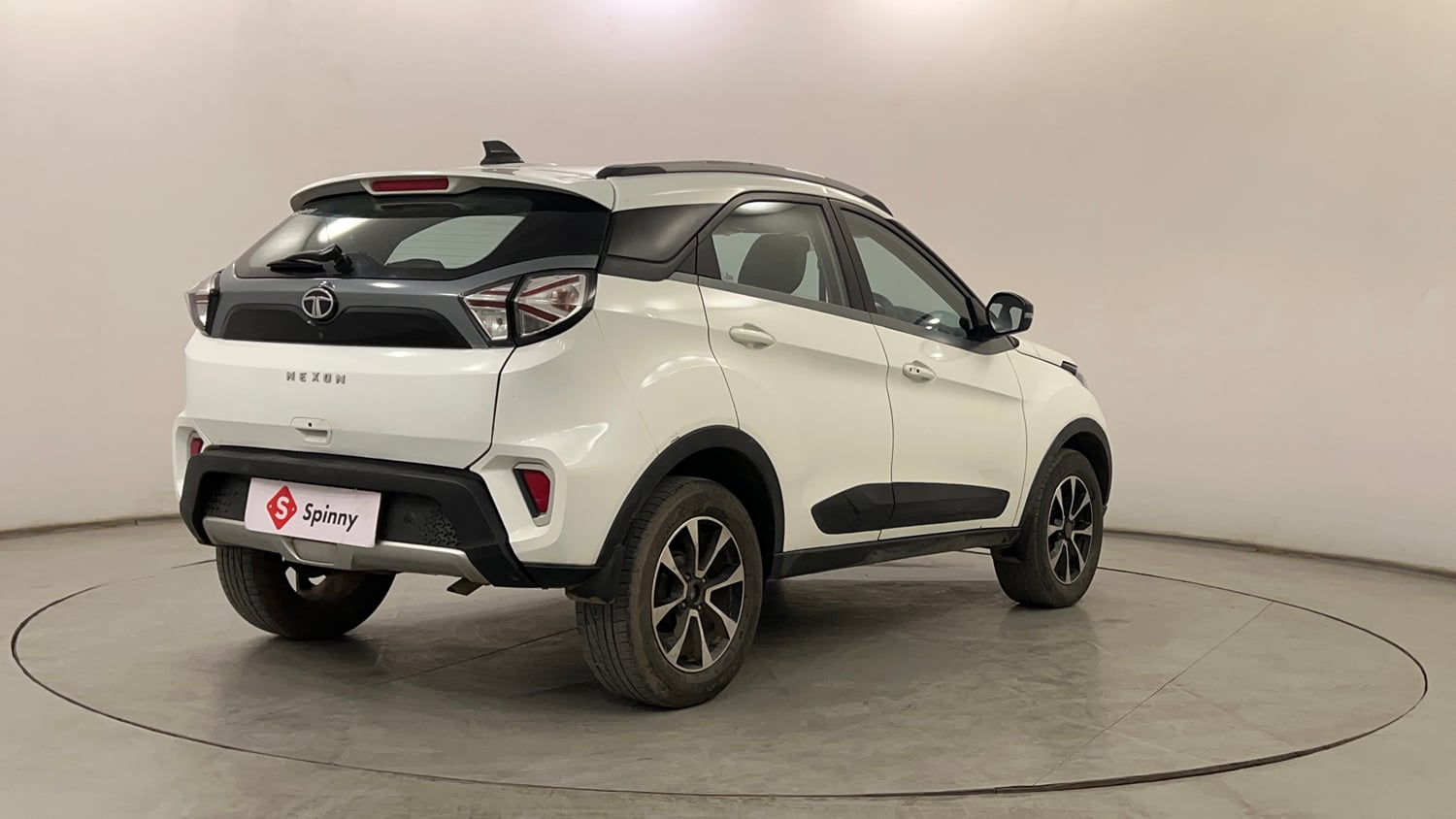 Used 2021 Tata Nexon XZ Plus Diesel Diesel Manual exterior RIGHT REAR CORNER VIEW