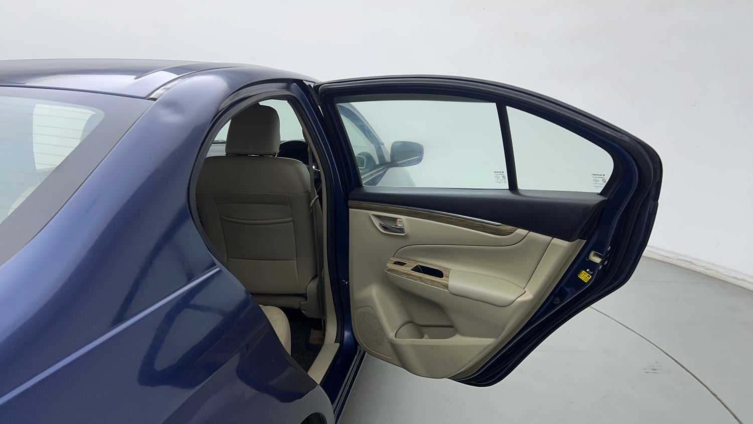 Used 2019 Maruti Suzuki Ciaz Alpha Hybrid 1.5 AT Petrol Automatic interior RIGHT REAR DOOR OPEN VIEW