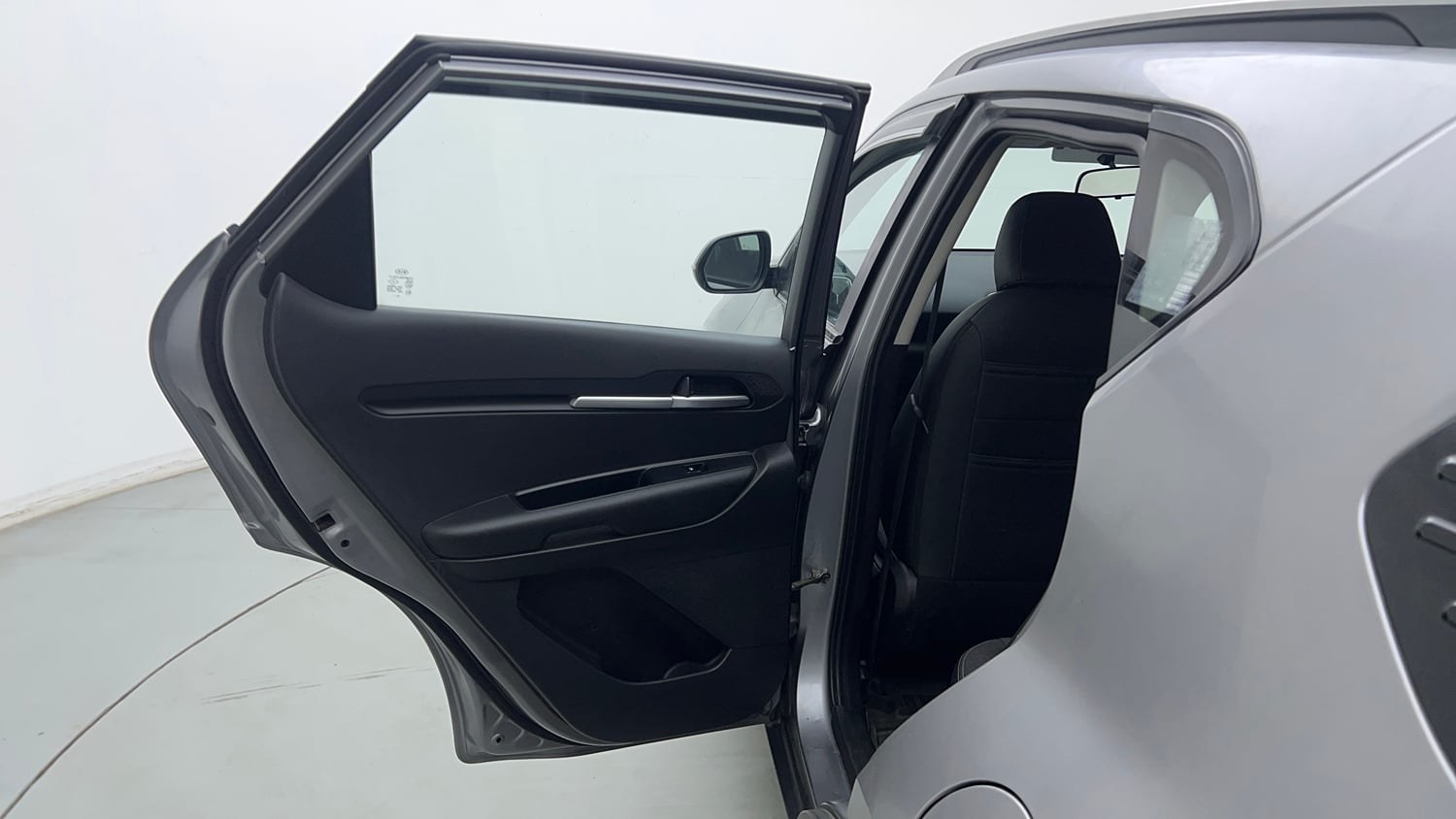 Used 2020 Kia Sonet HTX Plus 1.0 iMT Petrol Manual interior LEFT REAR DOOR OPEN VIEW