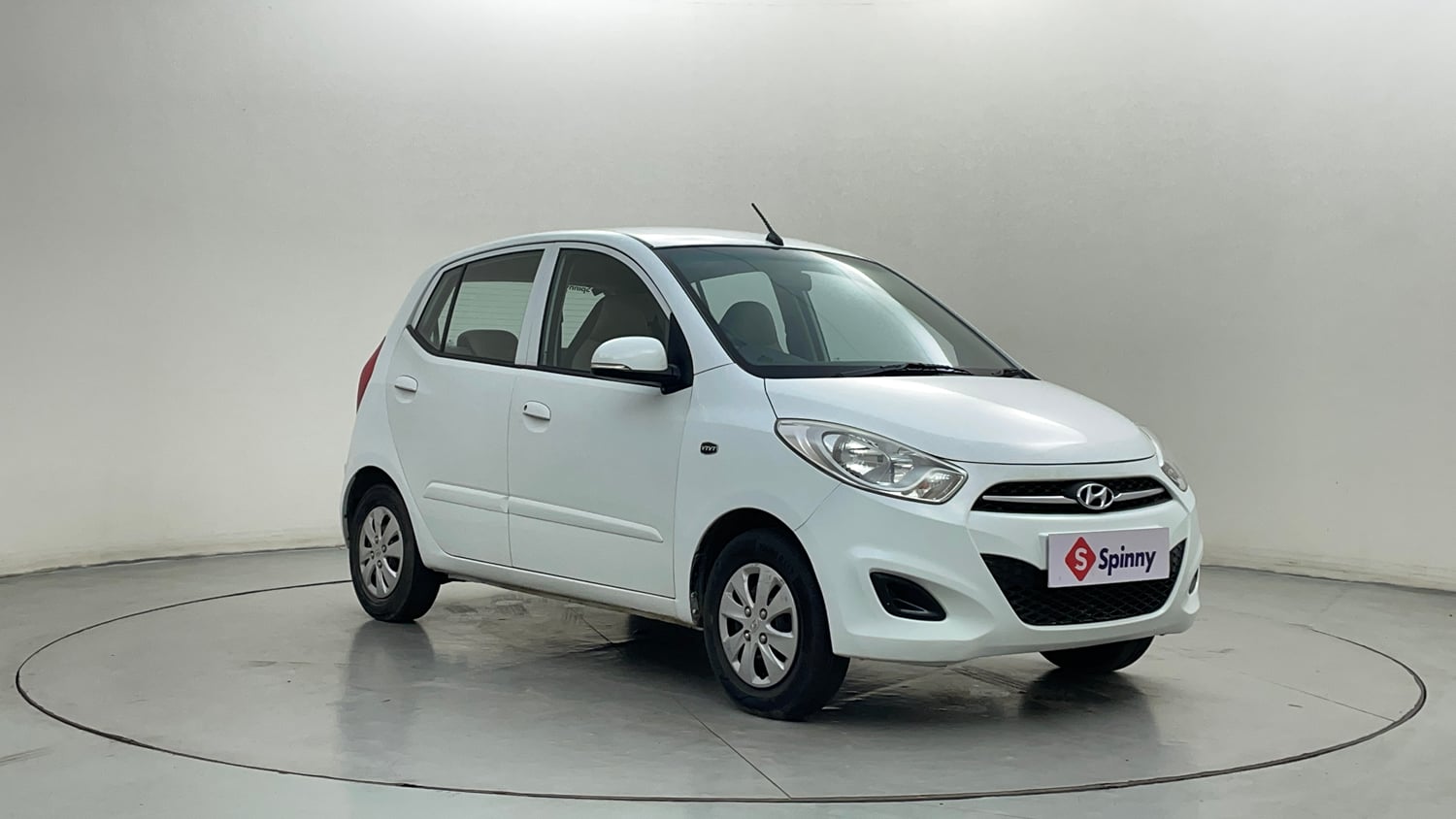 Used 2012 Hyundai i10 Sportz 1.2 Kappa2 Petrol Manual exterior RIGHT FRONT CORNER VIEW