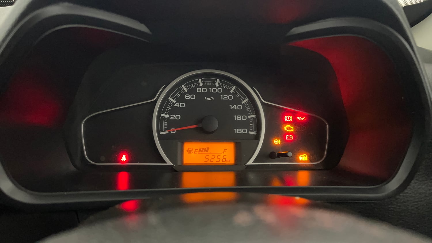 Used 2021 Maruti Suzuki Alto 800 VXi Petrol Manual interior CLUSTERMETER VIEW