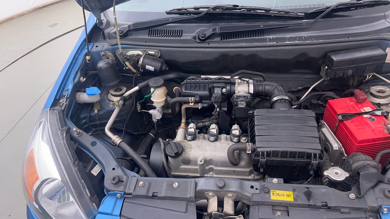 Used 2017 Maruti Suzuki Alto 800 LXi Petrol Manual engine ENGINE RIGHT SIDE VIEW