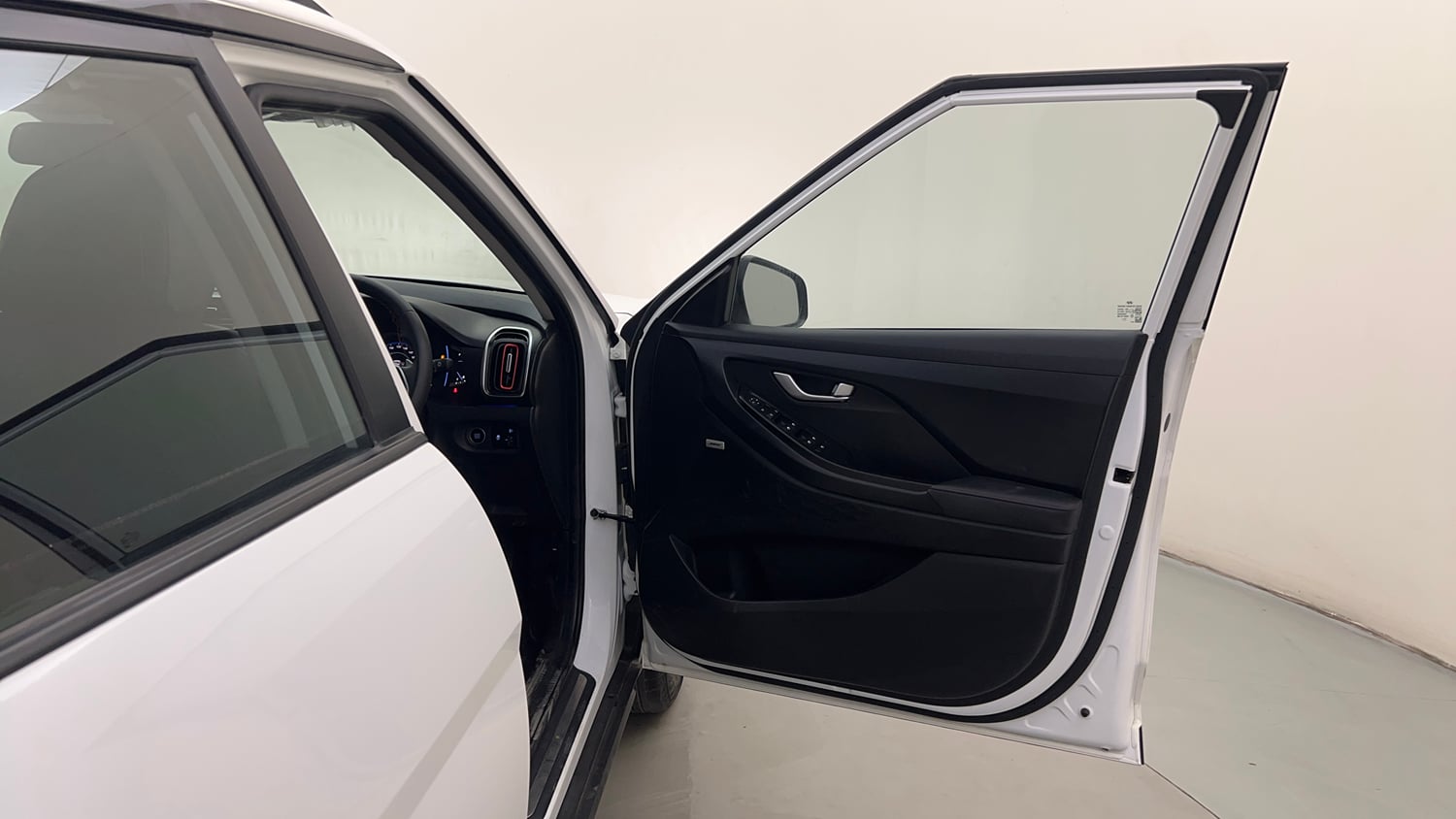 Used 2022 Hyundai Creta SX (O) 1.5 Petrol IVT Knight Petrol Automatic interior RIGHT FRONT DOOR OPEN VIEW