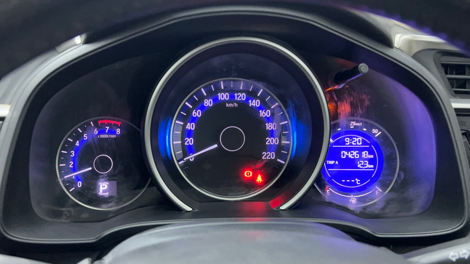 Used 2016 Honda Jazz V AT Petrol Petrol Automatic interior CLUSTERMETER VIEW