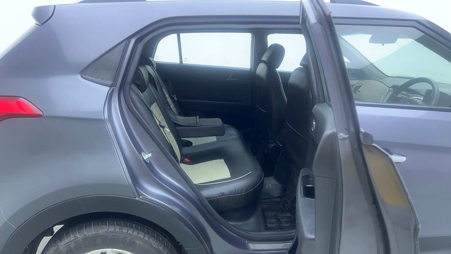 Used 2016 Hyundai Creta 1.6 SX Plus Petrol Petrol Manual interior RIGHT SIDE REAR DOOR CABIN VIEW