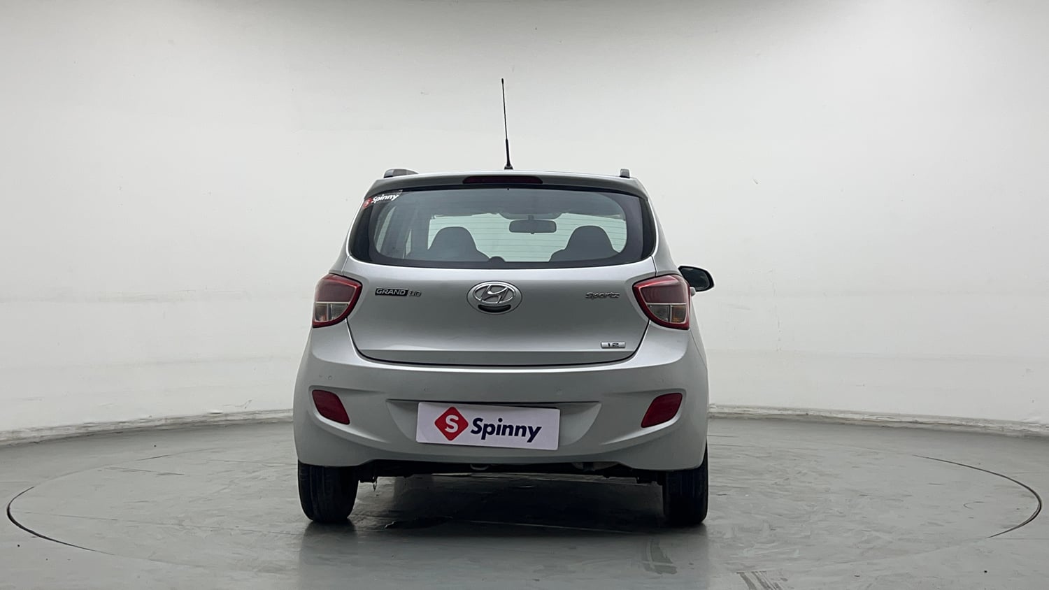 Used 2016 Hyundai Grand i10 Sportz 1.2 Kappa VTVT Petrol Manual exterior BACK VIEW