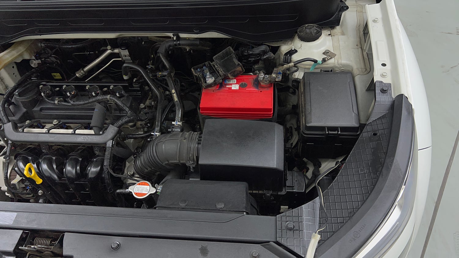 Used 2022 Hyundai Venue S 1.2 Petrol Petrol Manual engine ENGINE LEFT SIDE VIEW