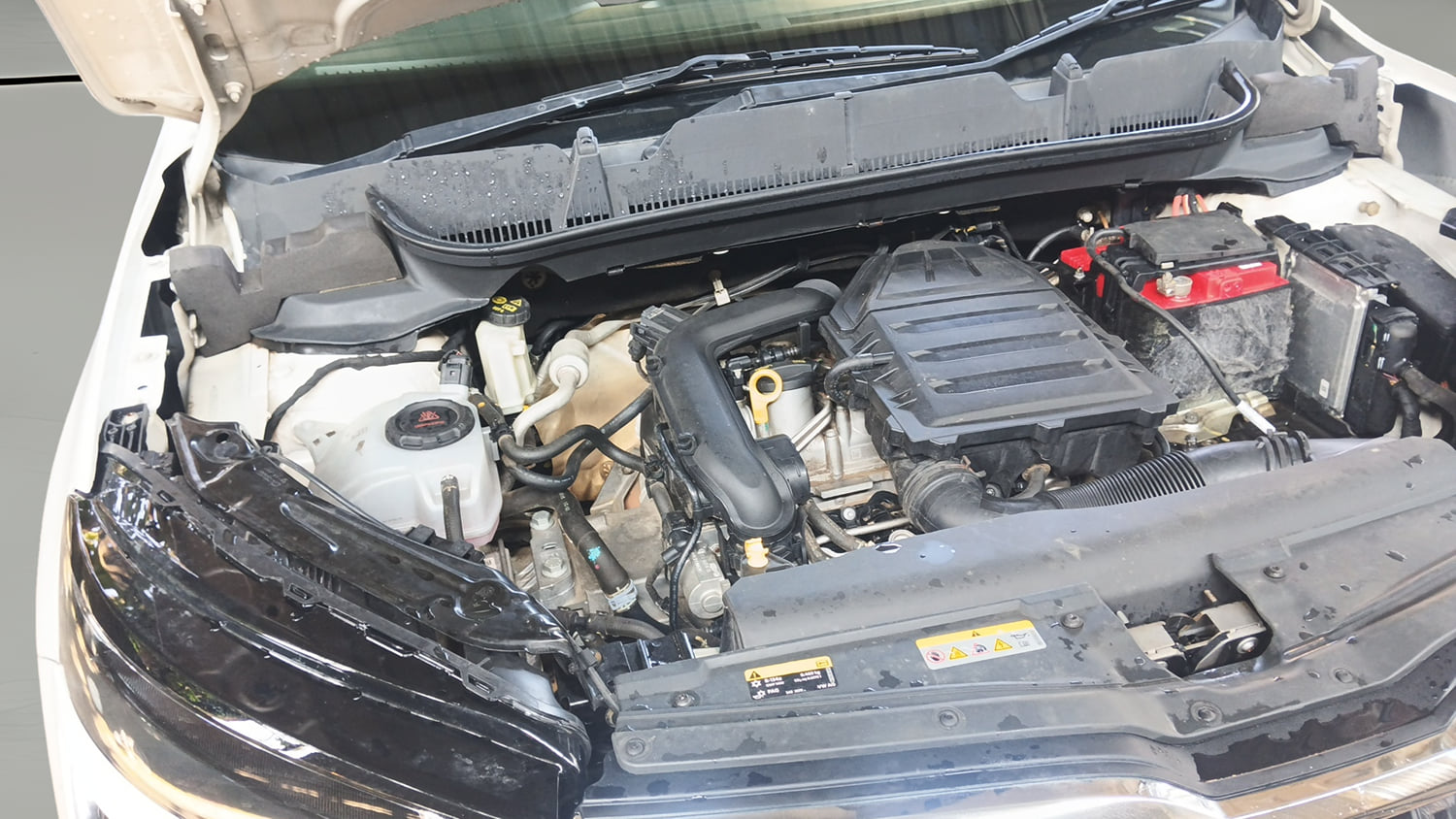 Used 2021 Skoda Kushaq Active 1.0 TSI MT Petrol Manual engine ENGINE RIGHT SIDE VIEW