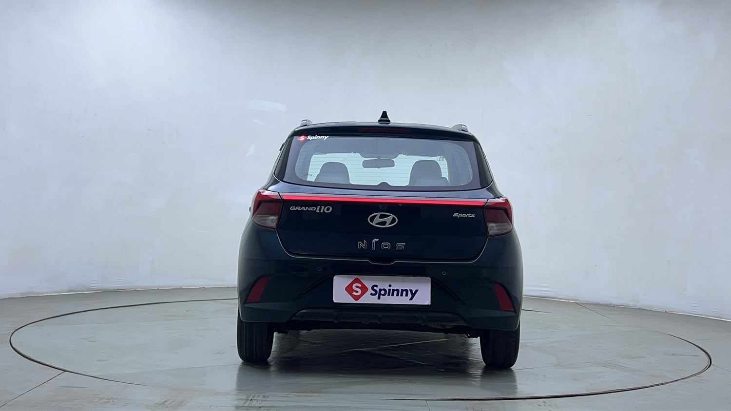 Used 2024 Hyundai Grand i10 Nios Sportz 1.2 Kappa VTVT Petrol Manual exterior BACK VIEW