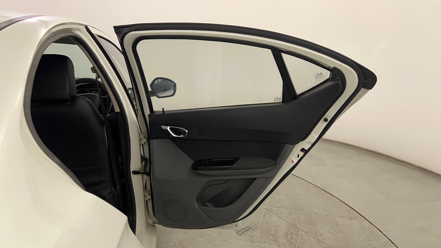 Used 2017 Tata Tigor Revotron XZ Petrol Manual interior RIGHT REAR DOOR OPEN VIEW