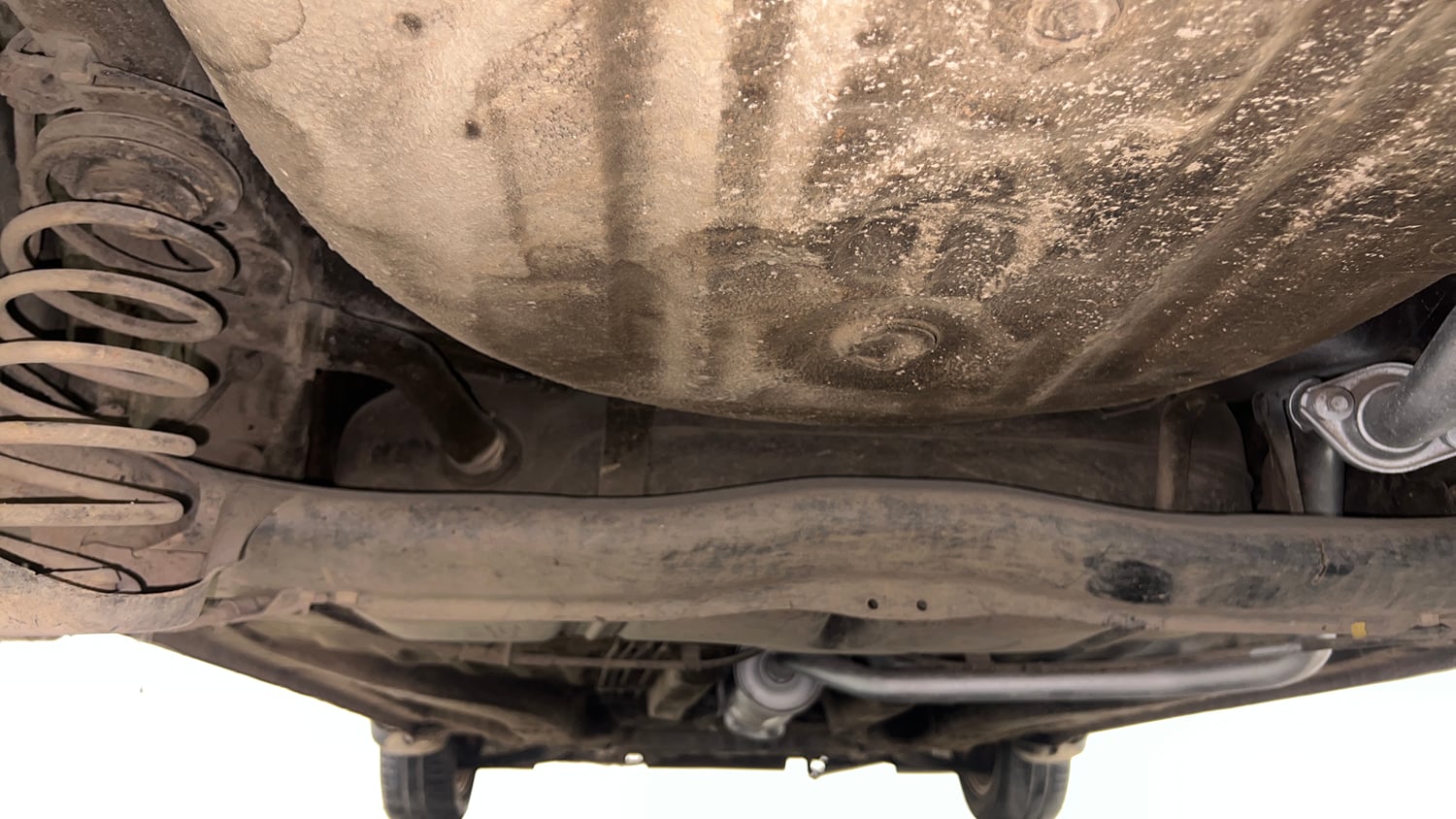 Used 2015 Honda Brio VX AT Petrol Automatic extra REAR UNDERBODY VIEW (TAKEN FROM REAR)