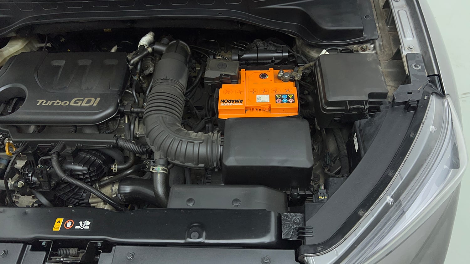 Used 2020 Kia Sonet HTX Plus 1.0 iMT Petrol Manual engine ENGINE LEFT SIDE VIEW