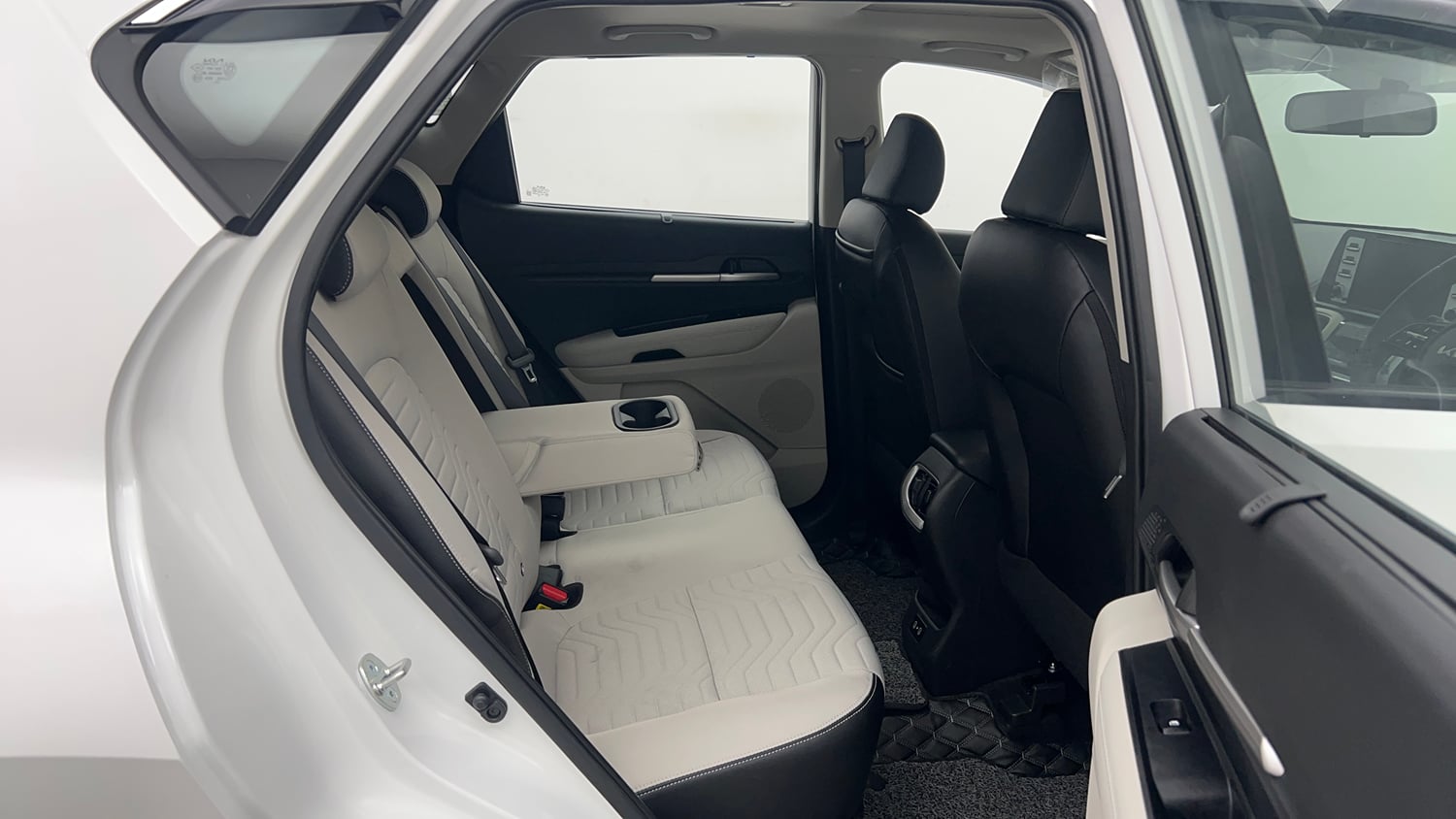 Used 2026 Kia Sonet HTK Plus 1.2 Petrol MT Petrol Manual interior RIGHT SIDE REAR DOOR CABIN VIEW