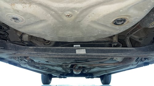 Used 2015 Maruti Suzuki Baleno Delta 1.2 Petrol Manual extra REAR UNDERBODY VIEW (TAKEN FROM REAR)
